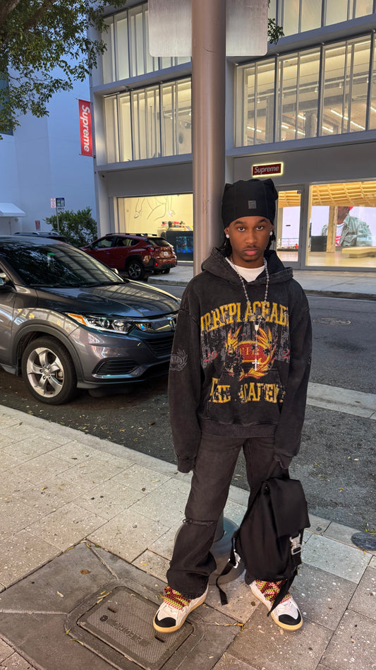 ORANGE ACADEMY HOODIE