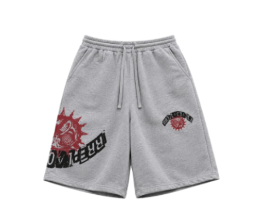Grey Chaos Shorts